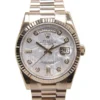 Rolex Day-Date Replica Watch White Dial 118235METEA