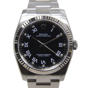 Rolex Oyster Perpetual 116034BKRN11DIA Replica Watch