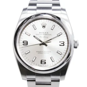 Rolex Oyster Perpetual Replica Watch Silver Dial 114200SV369
