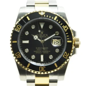 Rolex Submariner Replica Watch Black Dial 116613LN8DIA