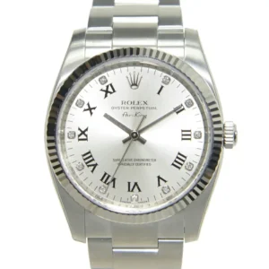Rolex Oyster Perpetual Replica Watch 34mm Silver 114234GSVRN