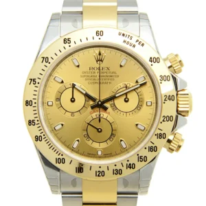 Rolex Daytona Replica Watch Gold Dial 116523