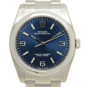 Rolex Oyster Perpetual Replica Watch 36mm Blue 116000BLWTBAR