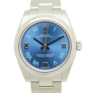 Rolex Oyster Perpetual Replica Watch 31mm Blue 177200BLRN