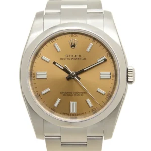 Rolex Oyster Perpetual Replica Watch 36mm Brown 116000BRONZE