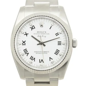 Rolex Oyster Perpetual Replica Watch 34mm White 114234GWTRN