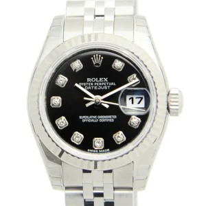 Rolex Datejust 179174GBK Replica Watch