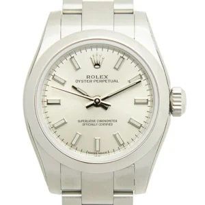Rolex Oyster Perpetual Replica Watch Silver Dial 176200-0015