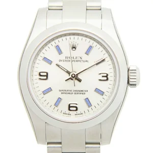 Rolex Oyster Perpetual Replica Watch Silver Dial 176200SV369BL