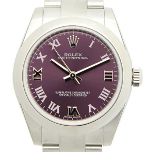 Rolex Oyster Perpetual Replica Watch Purple Dial 177200PURPLERN