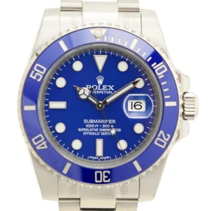 Rolex Submariner Replica Watch Dark Blue Dial 116619LB-0001