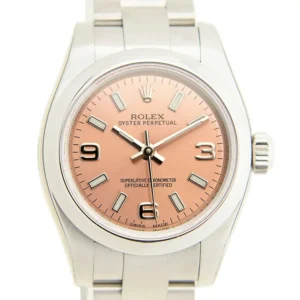 Rolex Oyster Perpetual Replica Watch Pink Dial 176200-0004