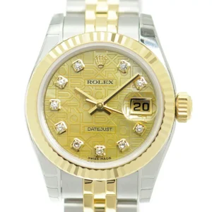Rolex Datejust Automatic Replica Watch 179173GCHMOP J