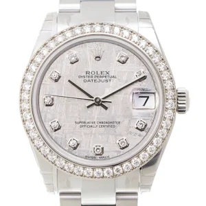 Rolex Datejust 31 178384 Replica Meteorite Diamond Dial Automatic Watch