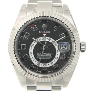 Rolex Sky-Dweller Replica Watch 42mm Black 326939BKAR O