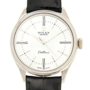 Rolex Cellini Replica Watch 39mm White 50509
