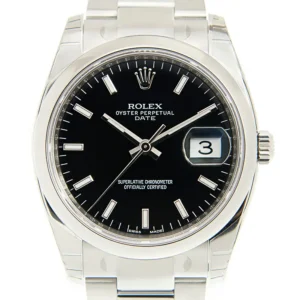 Rolex Oyster Perpetual Replica Watch 34mm Black 115200BK O