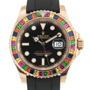 Rolex Yacht Master 116695sats-0002 Replica Watch Black Dial 116695SATS-0002