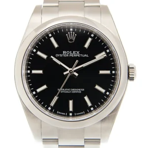 Rolex Oyster Perpetual Replica Watch 39mm Black 114300BK O