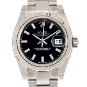 Rolex Datejust Automatic Replica Watch 179174BKWTBAR O