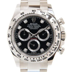 Rolex Daytona Replica Watch Black Dial 116509-0055