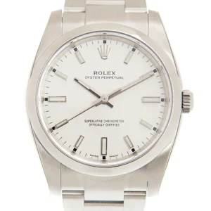 Rolex Oyster Perpetual Replica Watch White Dial 114200WT O