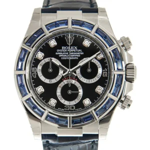 Rolex Daytona Replica Watch Blue Dial 116589SACI