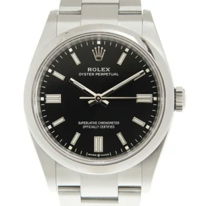 Rolex Oyster Perpetual Replica Watch 36mm Black 126000-0002