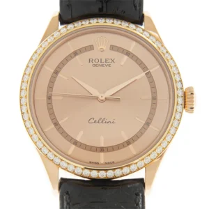 Rolex Cellini Replica Watch Pink Dial 50705RBR