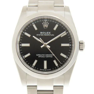 Rolex Oyster Perpetual Replica Watch 34mm Black 124200-0002