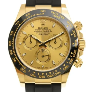 Rolex Daytona Replica Watch Gold Dial 116518LN-0042