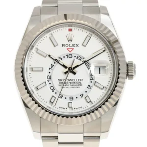 Rolex Sky-Dweller Replica Watch 42mm White 336934-0003