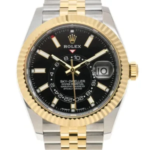 Rolex Sky-Dweller Replica Watch Black Dial 336933-0004