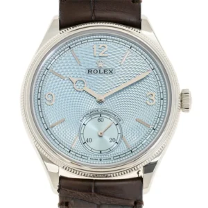 Replica Rolex 1908 52506-0002 Ice-Blue Guilloche Dial Automatic Watch