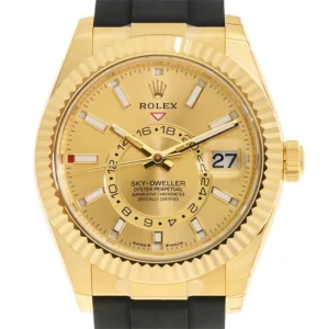 Rolex Sky-Dweller Replica Watch 42mm Gold 336238-0001